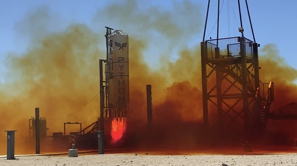 Pythom Space rocket launch